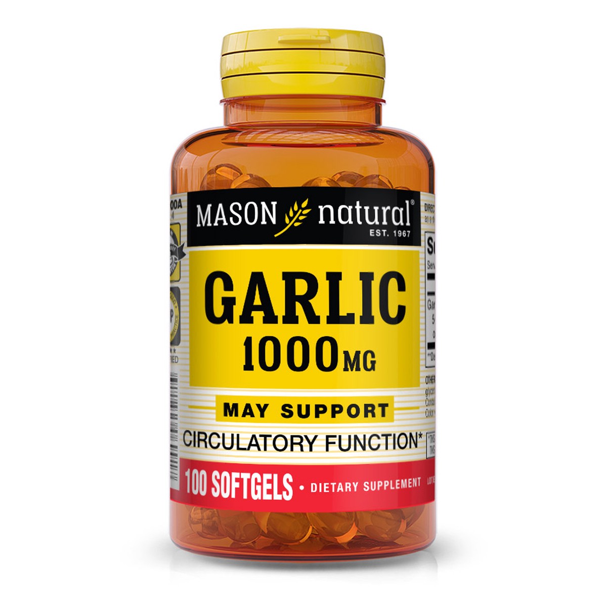 slide 1 of 12, Garlic 1,000 Mg Softgels, 100 ct