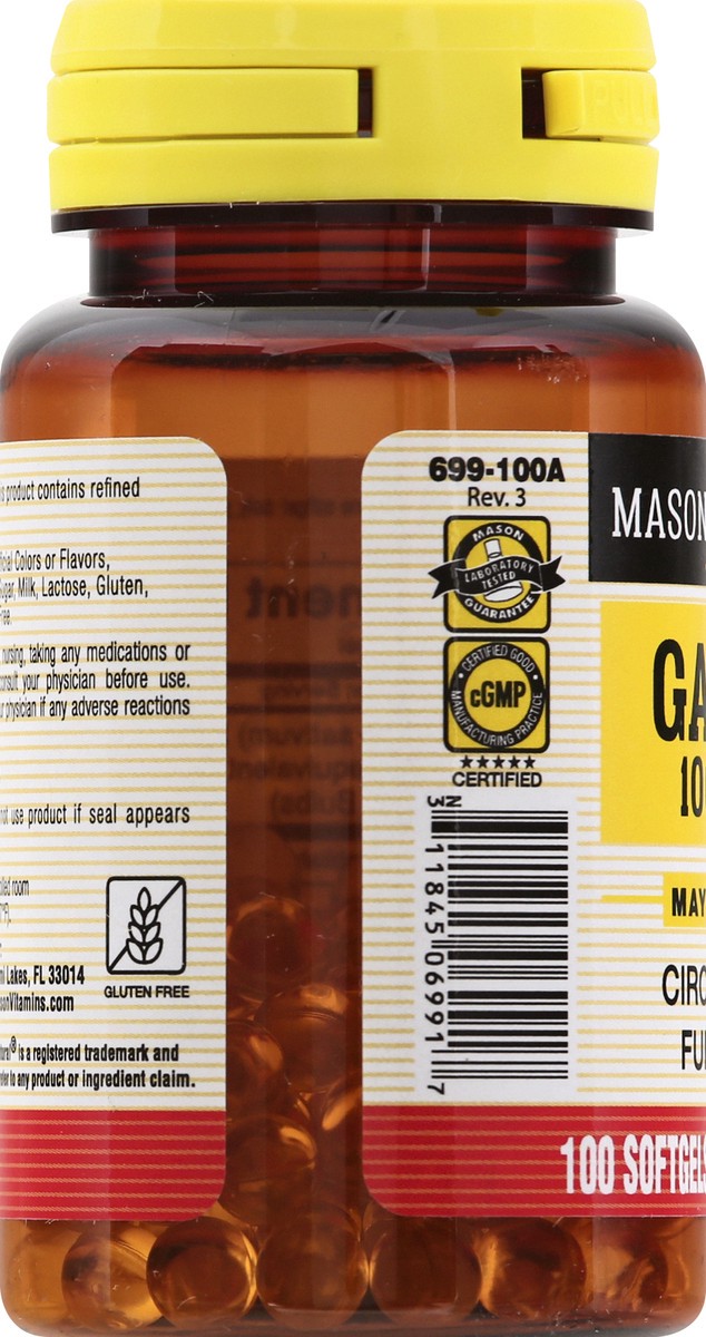 slide 5 of 12, Garlic 1,000 Mg Softgels, 100 ct