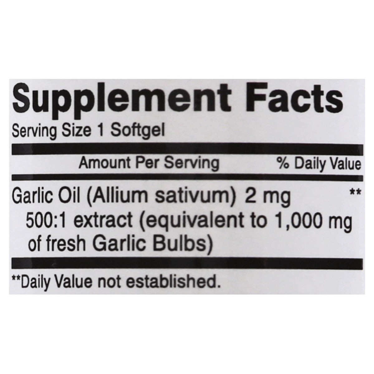 slide 6 of 12, Garlic 1,000 Mg Softgels, 100 ct