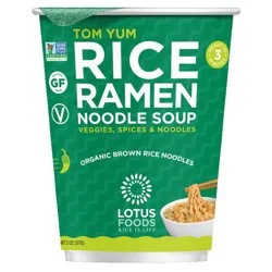 Lotus Foods Mild Tom Yum Rice Ramen 2 oz