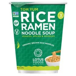 Lotus Foods Mild Tom Yum Rice Ramen 2 oz