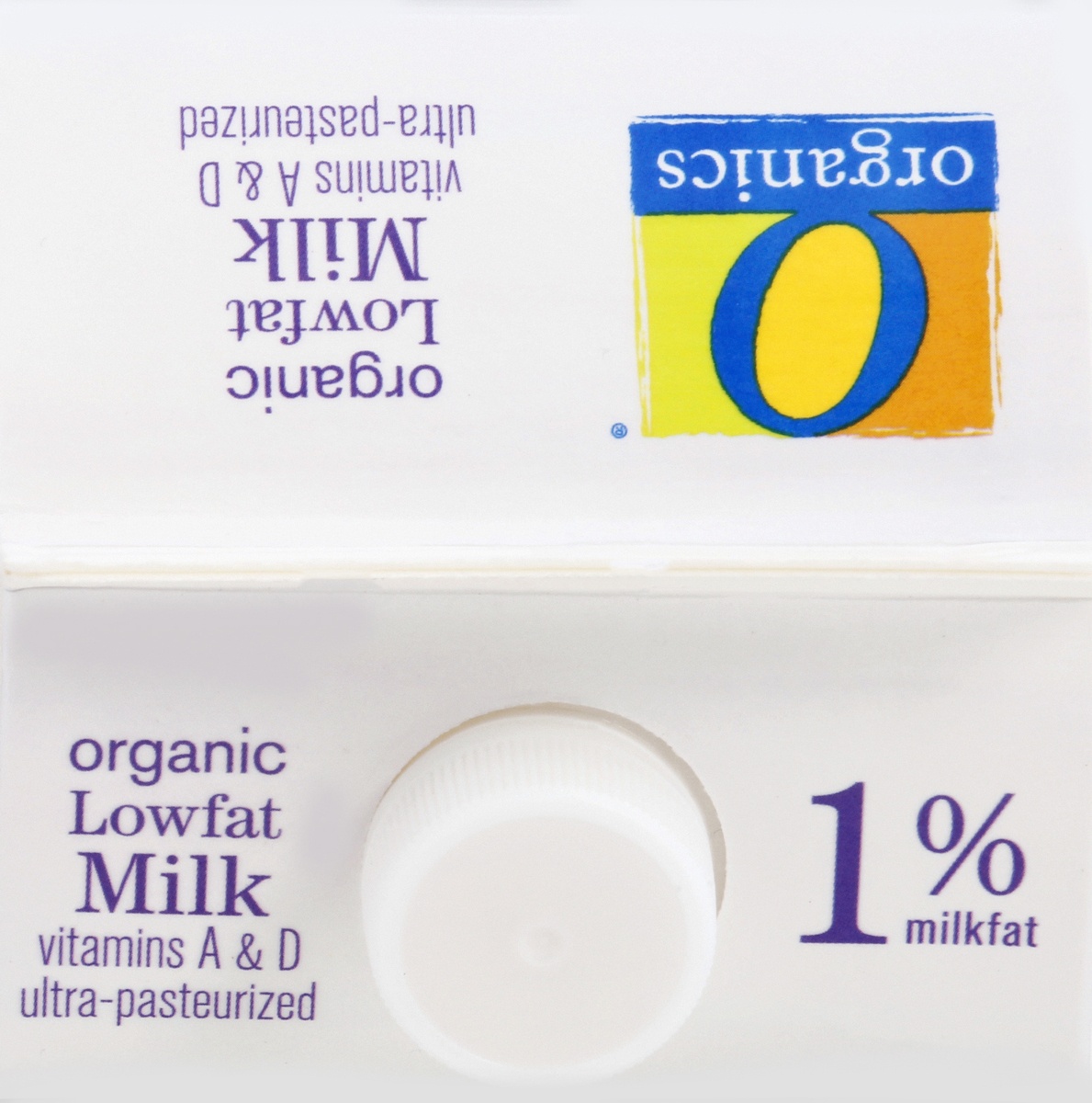 slide 4 of 4, O Organics Organic Lowfat Milk, 