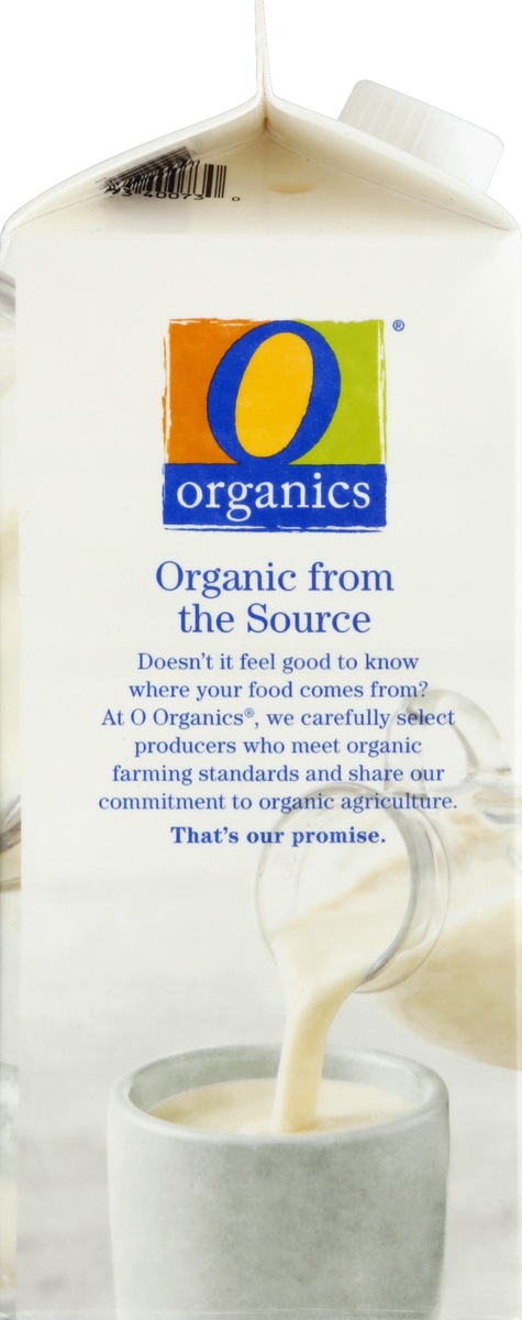 slide 4 of 4, O Organics Organic Vanilla Soymilk, 12 gal