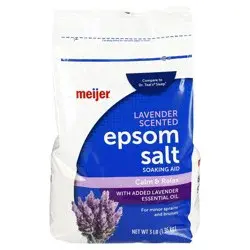 Meijer Spa Lavender Epsom Salt