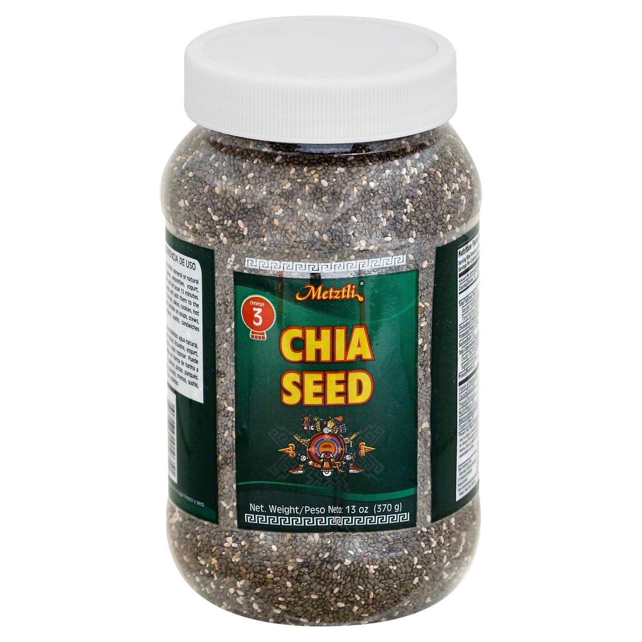 slide 1 of 1, Metztli Chia Seeds, 13 oz