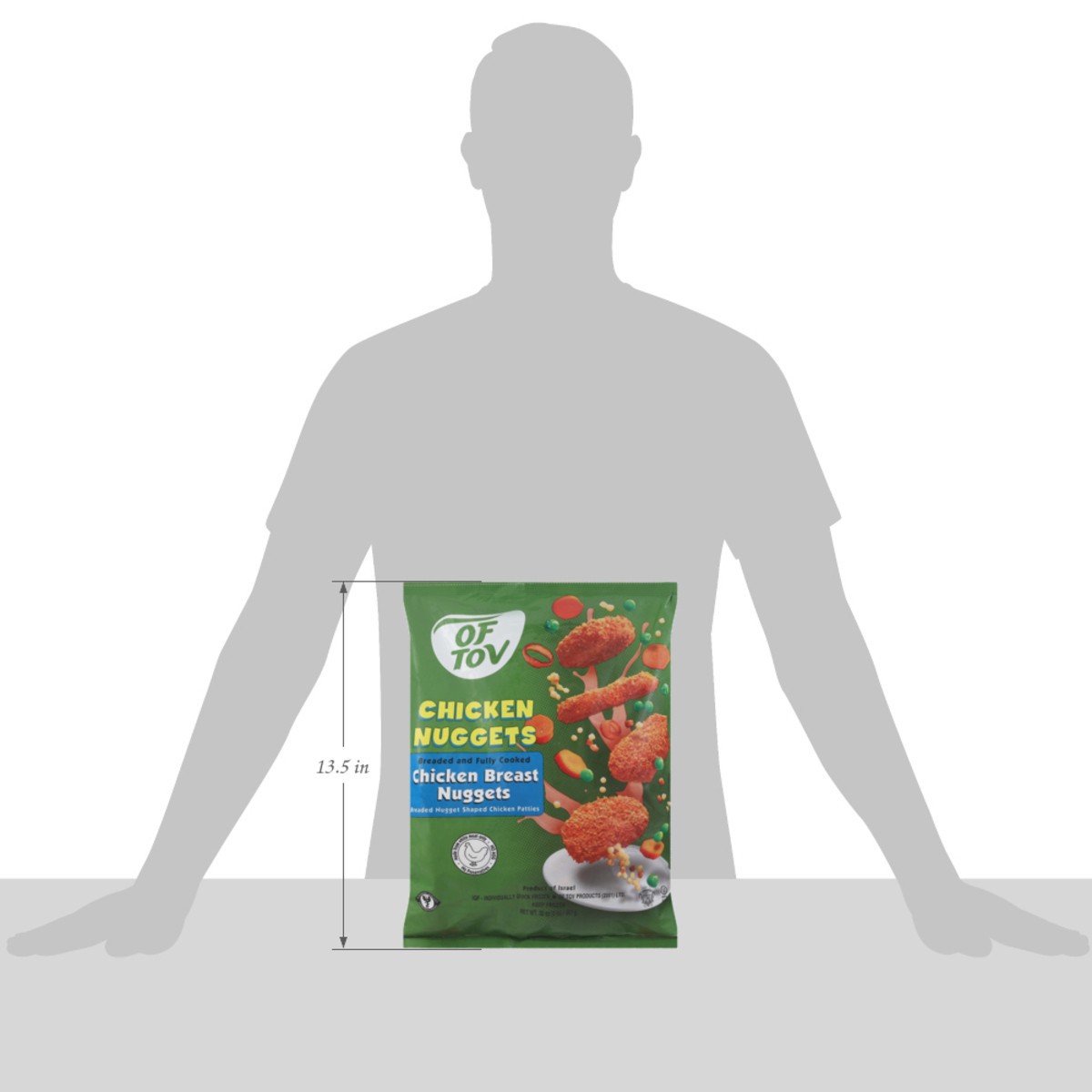 slide 13 of 14, Of Tov Chicken Nugget Individually Quick Frozen, 32 oz