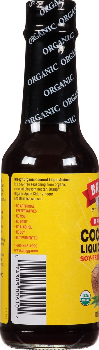 slide 7 of 9, Bragg Organic Coconut Liquid Aminos 10 fl oz, 10 fl oz