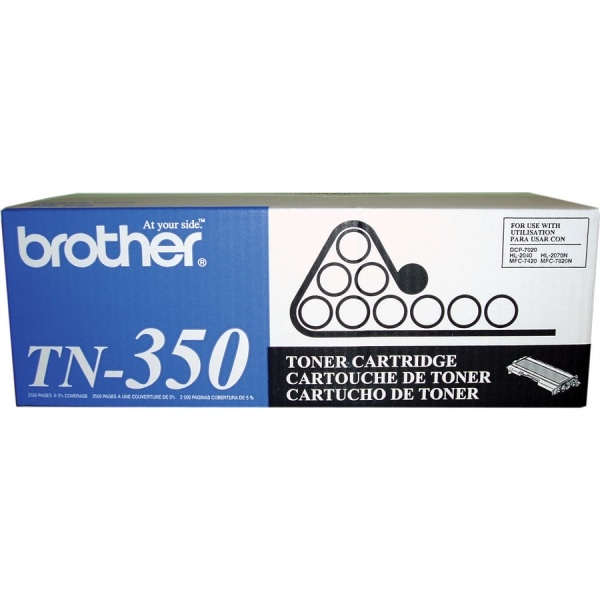 slide 1 of 4, Brother Tn-350, Black Toner Cartridge, 1 ct