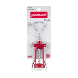 Good Cook Winged Corkscrew, Red