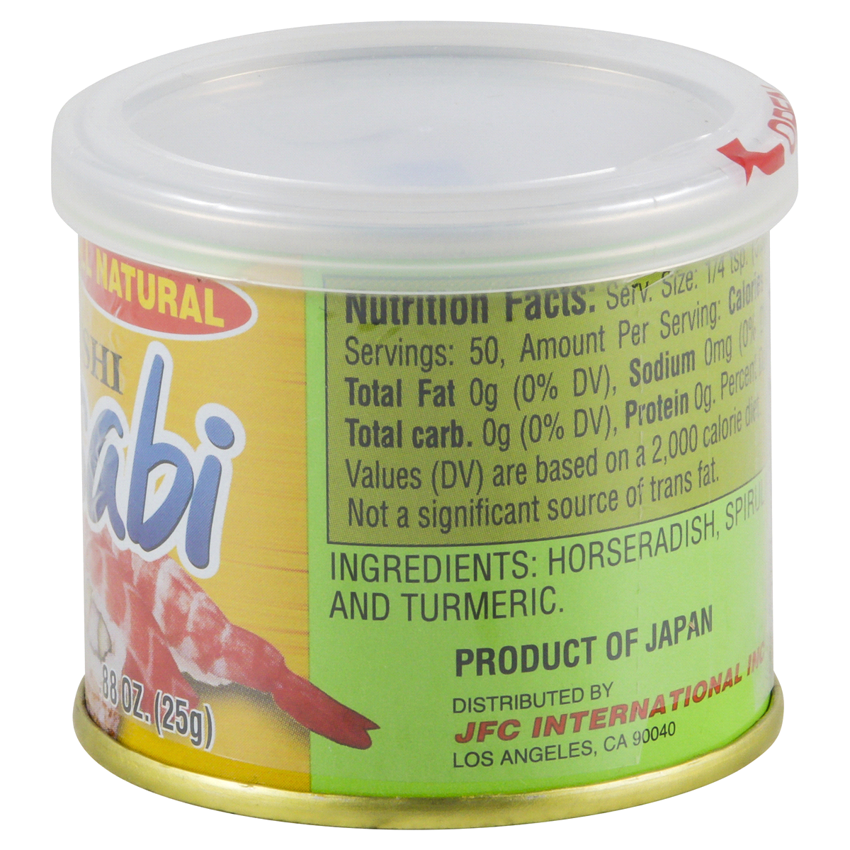 slide 2 of 4, Hime Japanese Sushi Wasabi Powder, 0.88 oz