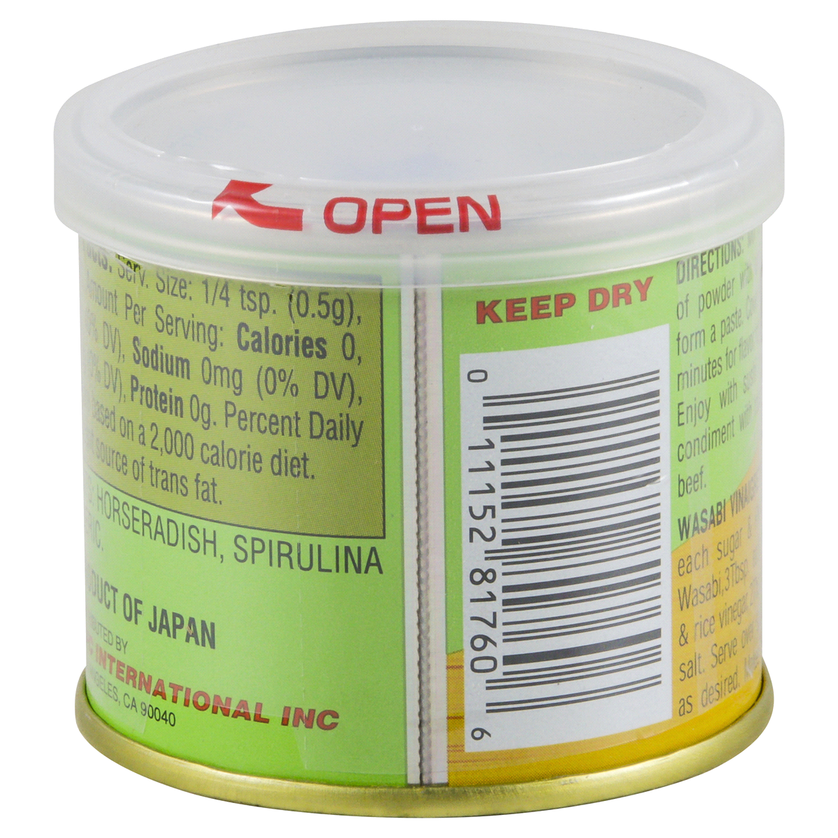 slide 3 of 4, Hime Japanese Sushi Wasabi Powder, 0.88 oz