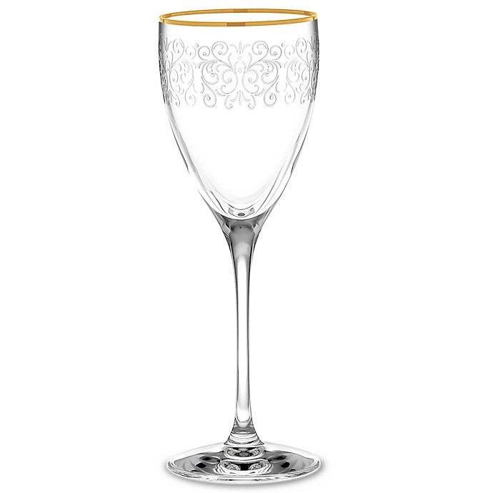 slide 2 of 2, Noritake Odessa Gold Wine Glass, 1 ct