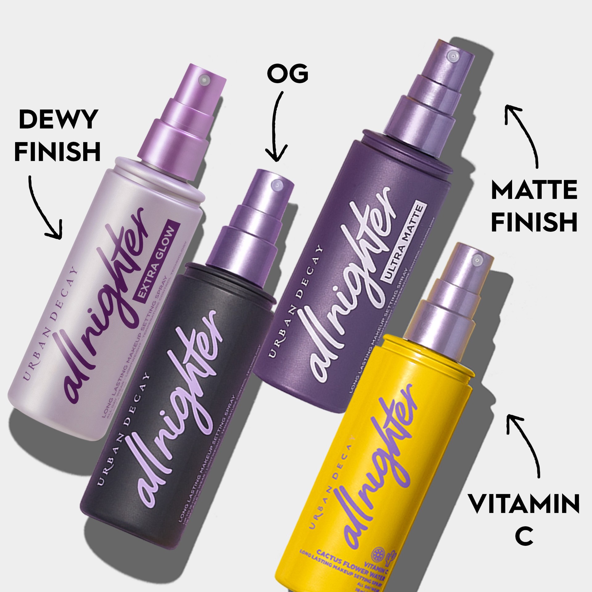 slide 3 of 9, Urban Decay All Nighter Long-Lasting Makeup Setting Spray Standard Size - 4 oz/ 118 mL, 4 oz/ 118 ml