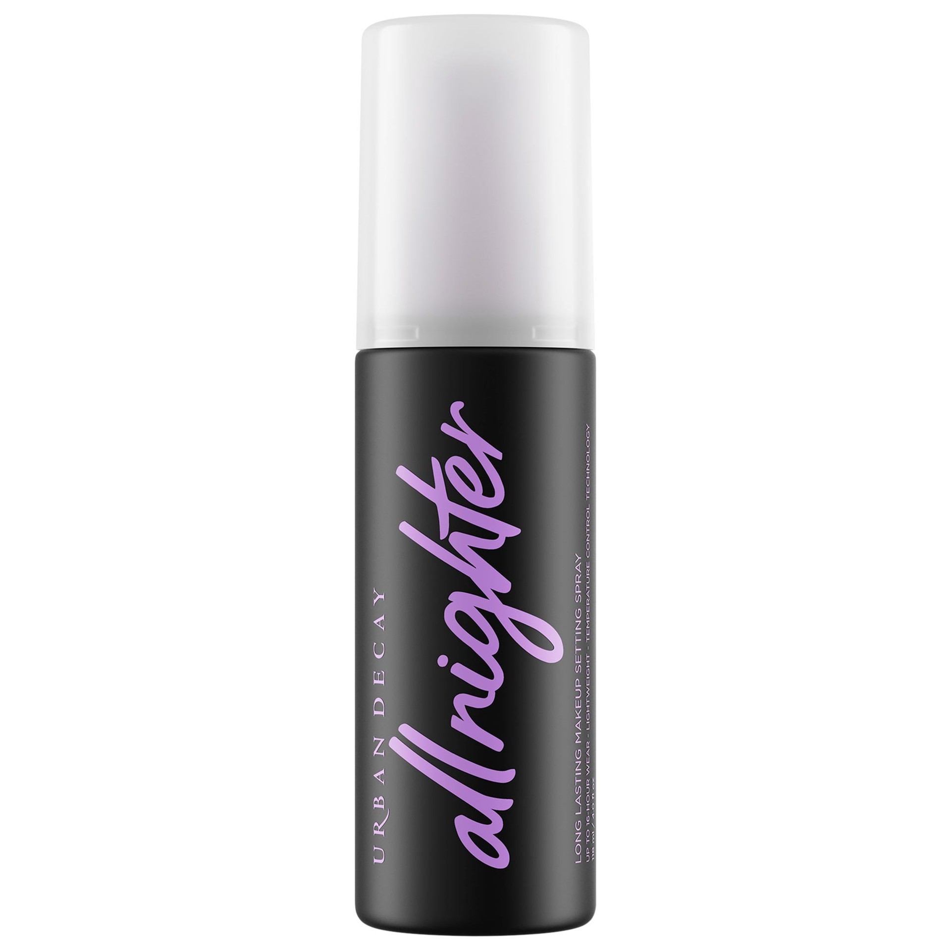 slide 1 of 9, Urban Decay All Nighter Long-Lasting Makeup Setting Spray Standard Size - 4 oz/ 118 mL, 4 oz/ 118 ml