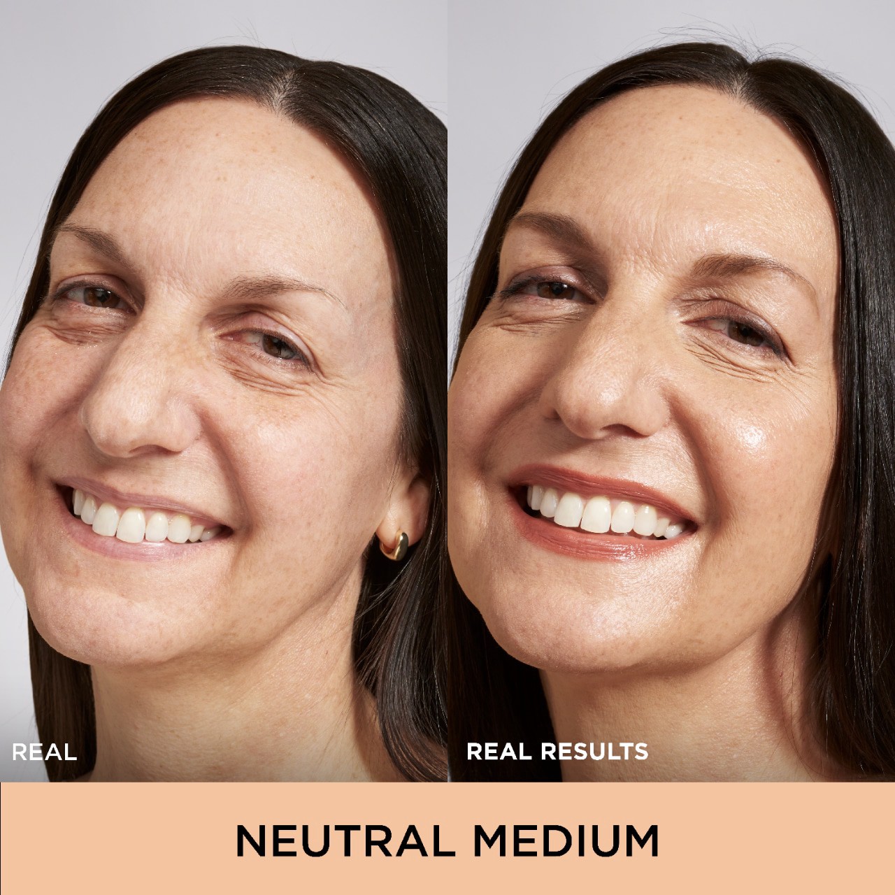 slide 2 of 9, IT Cosmetics CC+ Nude Glow Lightweight Foundation + Glow Serum with SPF 40 and Niacinamide Neutral Medium,