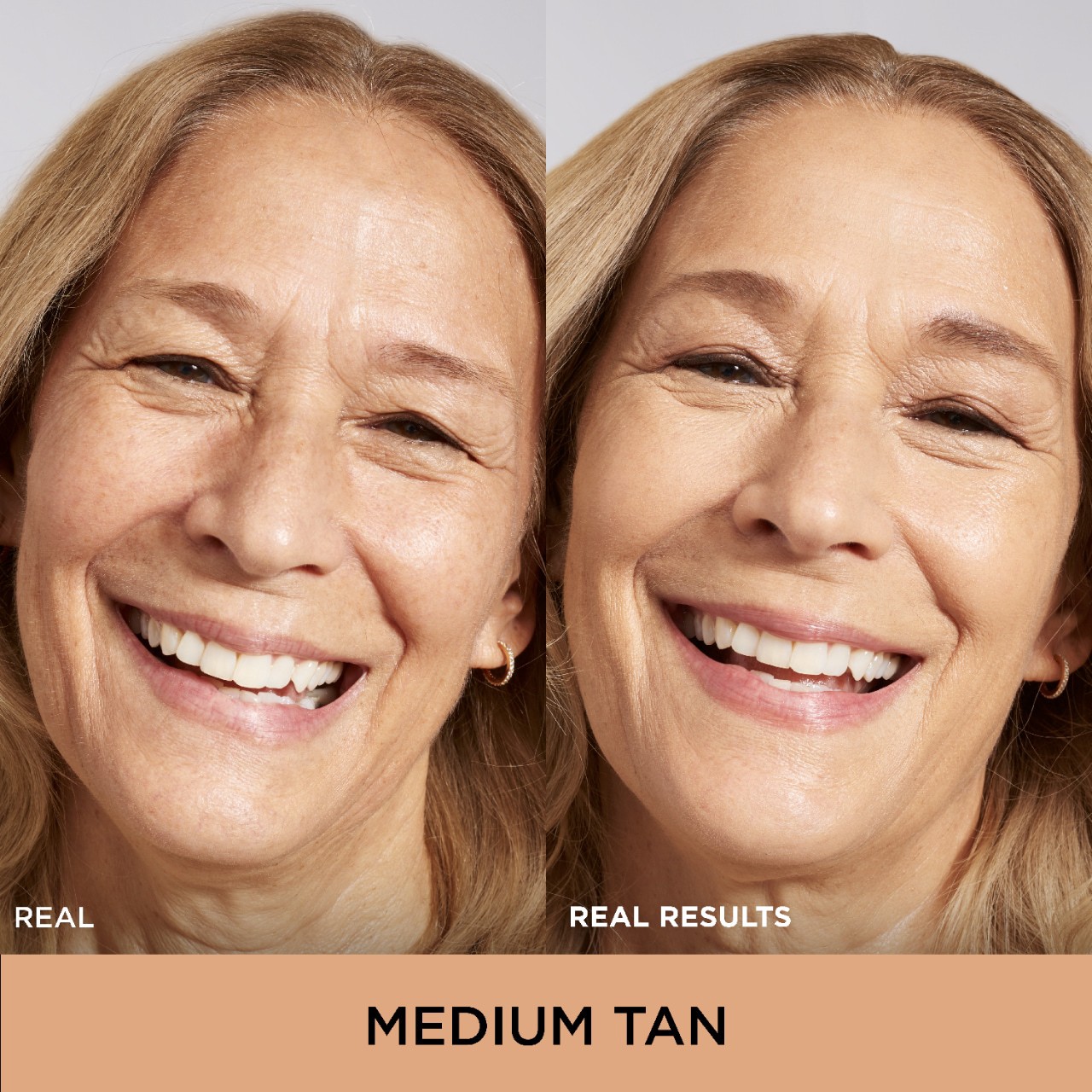 slide 2 of 9, IT Cosmetics CC+ Nude Glow Lightweight Foundation + Glow Serum with SPF 40 and Niacinamide Medium Tan,