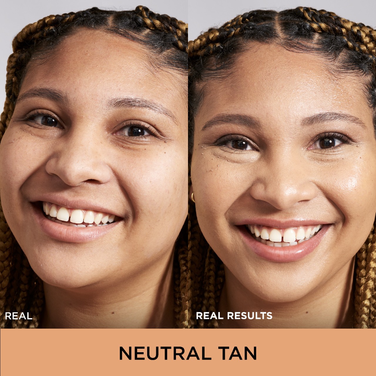 slide 2 of 9, IT Cosmetics CC+ Nude Glow Lightweight Foundation + Glow Serum with SPF 40 and Niacinamide Neutral Tan,