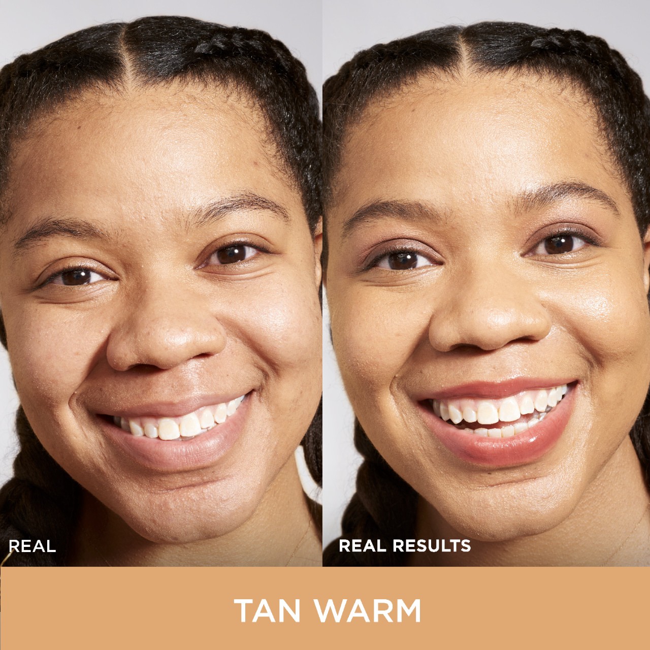 slide 2 of 9, IT Cosmetics CC+ Nude Glow Lightweight Foundation + Glow Serum with SPF 40 and Niacinamide Tan Warm,