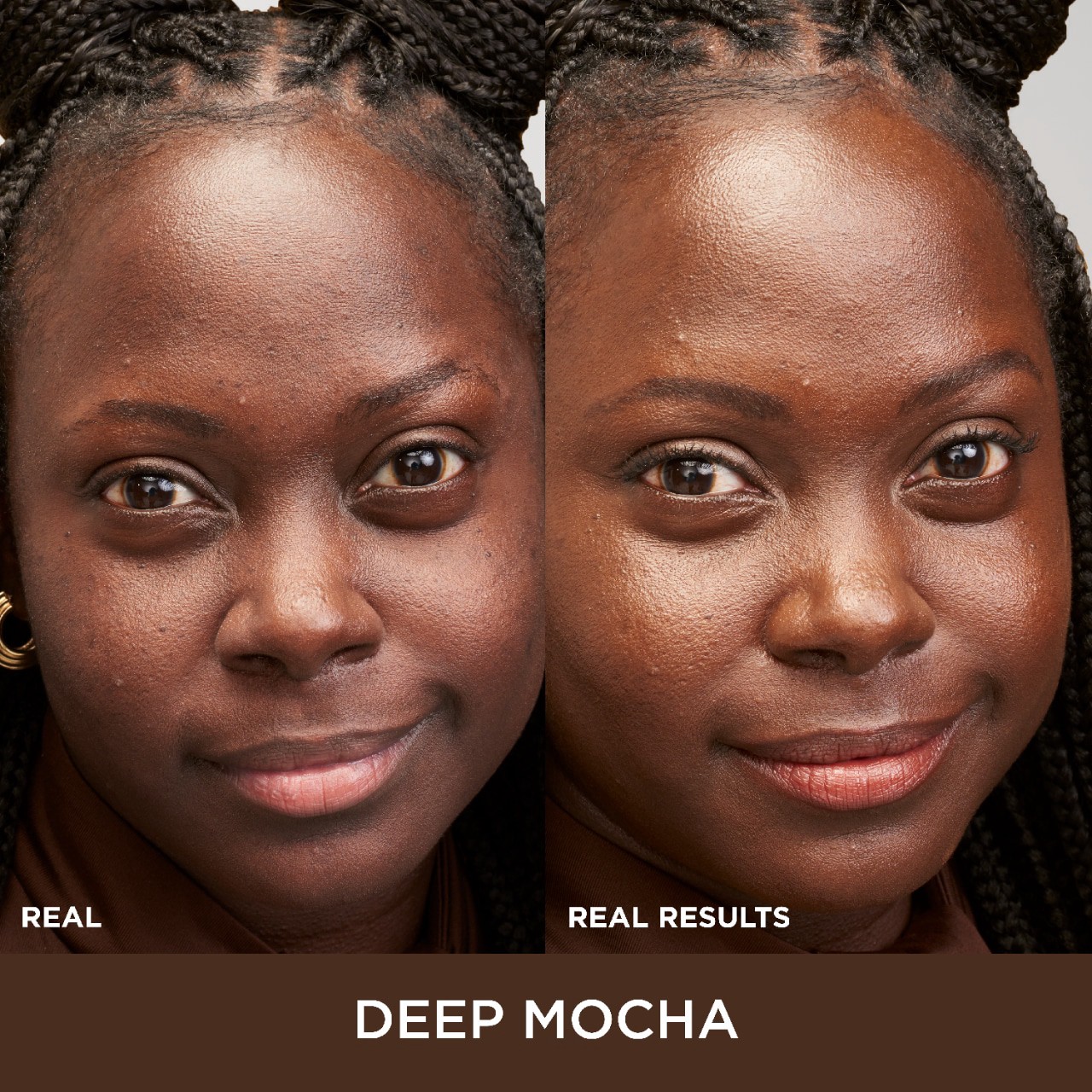 slide 2 of 9, IT Cosmetics CC+ Nude Glow Lightweight Foundation + Glow Serum with SPF 40 and Niacinamide Deep Mocha,