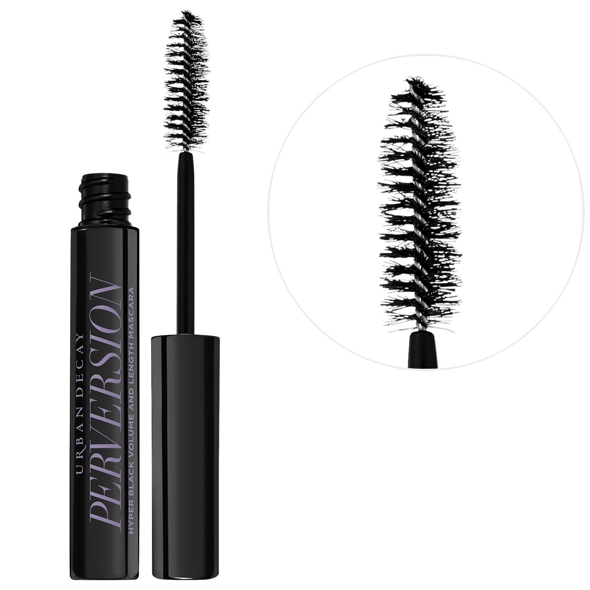 slide 1 of 10, Urban Decay Mini Perversion Volumizing Mascara, 