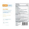 slide 3 of 5, AcneFree Oil Free Acne Cleanser with Benzoyl Peroxide, 8 fl oz