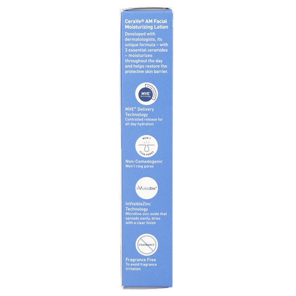 slide 2 of 9, CeraVe Am Facial Moisturizing Lotion With Spf 30, 3 oz