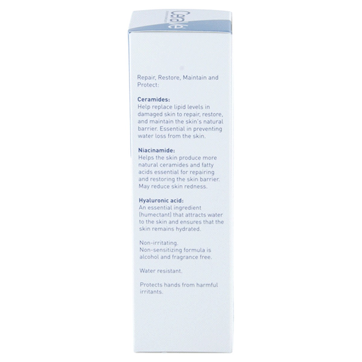 slide 7 of 17, CeraVe Therapeutic Hand Cream for Dry Cracked Hands Unscented - 3oz, 3 oz