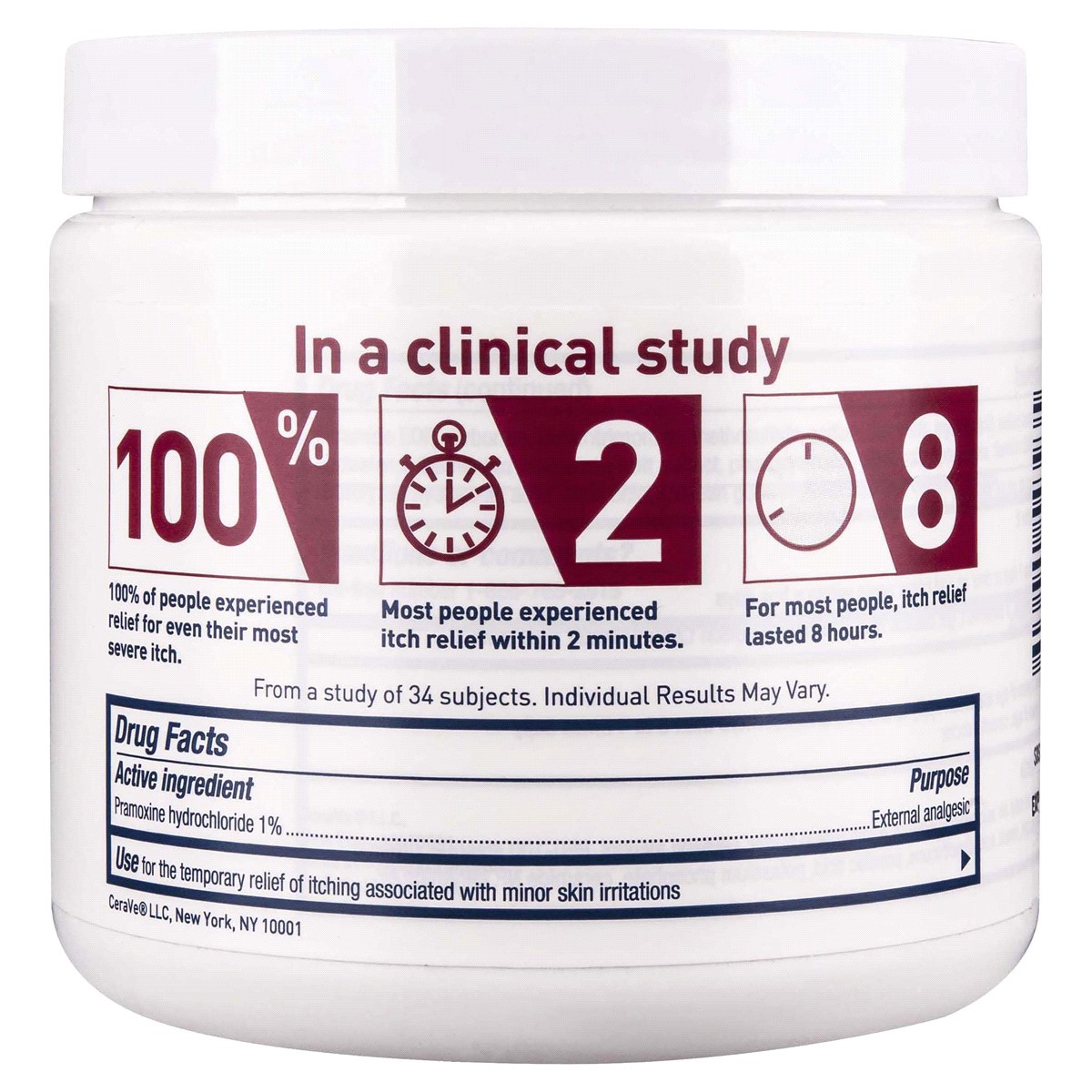 slide 8 of 9, CeraVe Itch Relief Moisturizing Cream, 16 oz