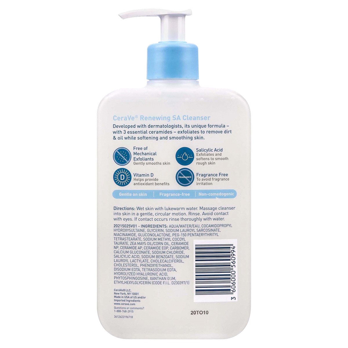 slide 5 of 5, Cerave Hydrating Foaming Oil Cleanser, 16 oz