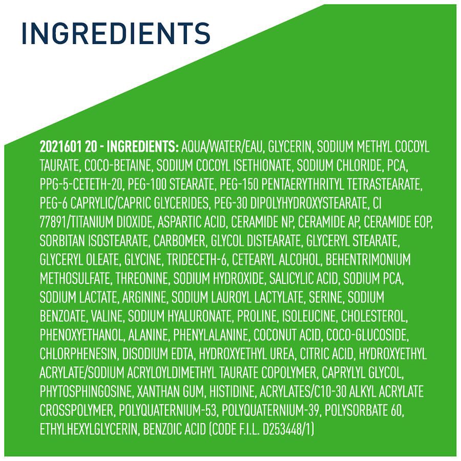 slide 4 of 5, CeraVe Hydrating Cream-to-Foam Face Cleanser, 3 fl oz