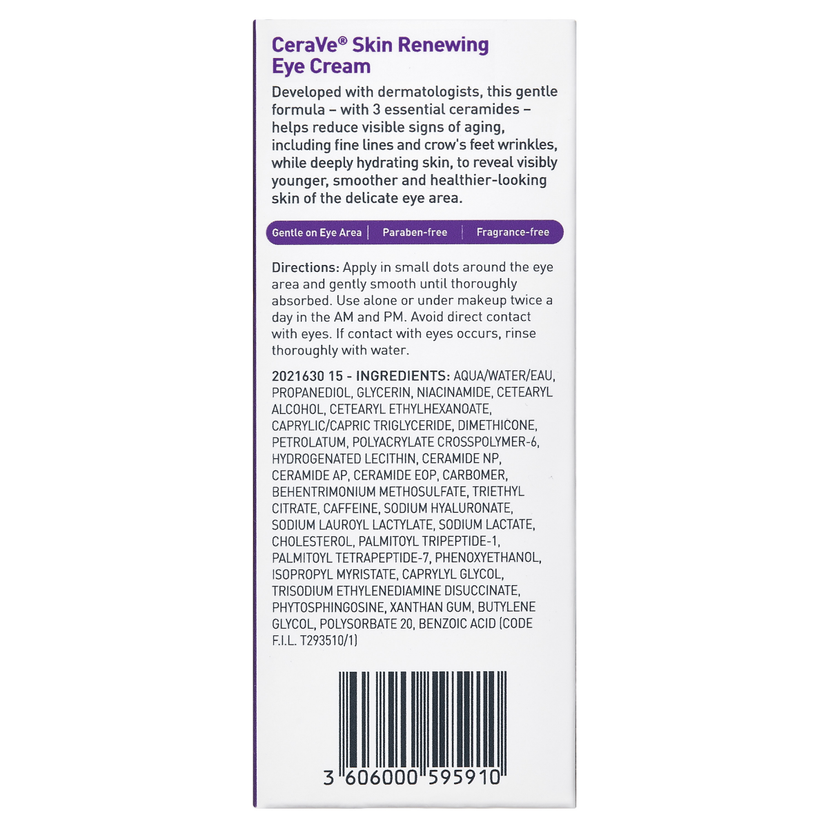 slide 2 of 2, Cerave Cerave Skin Renewing Anti-Aging Eye Cream, 0.5 oz, 0.5 oz