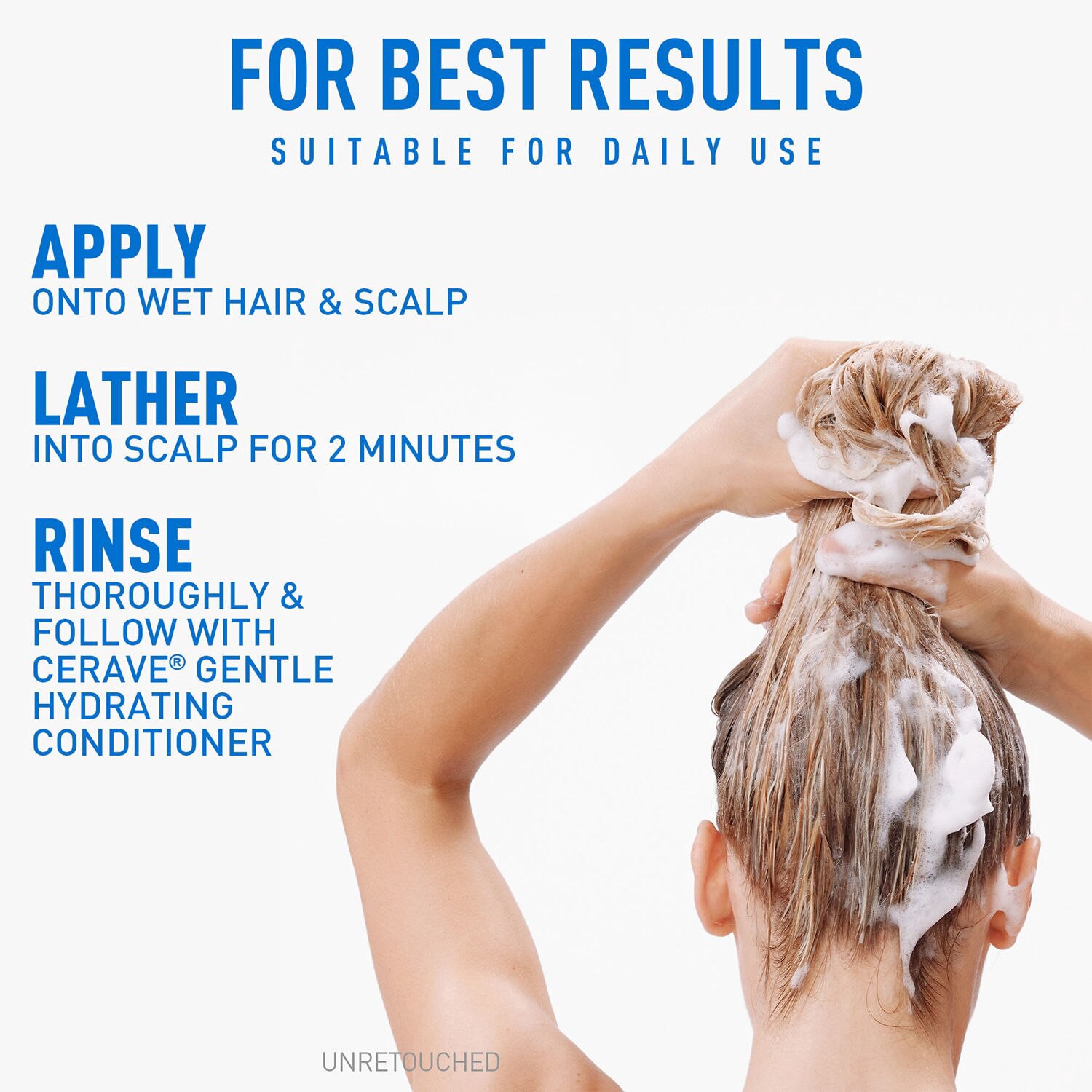 slide 4 of 10, Cerave Hair Gentle Shampoo 12Oz, 12 oz