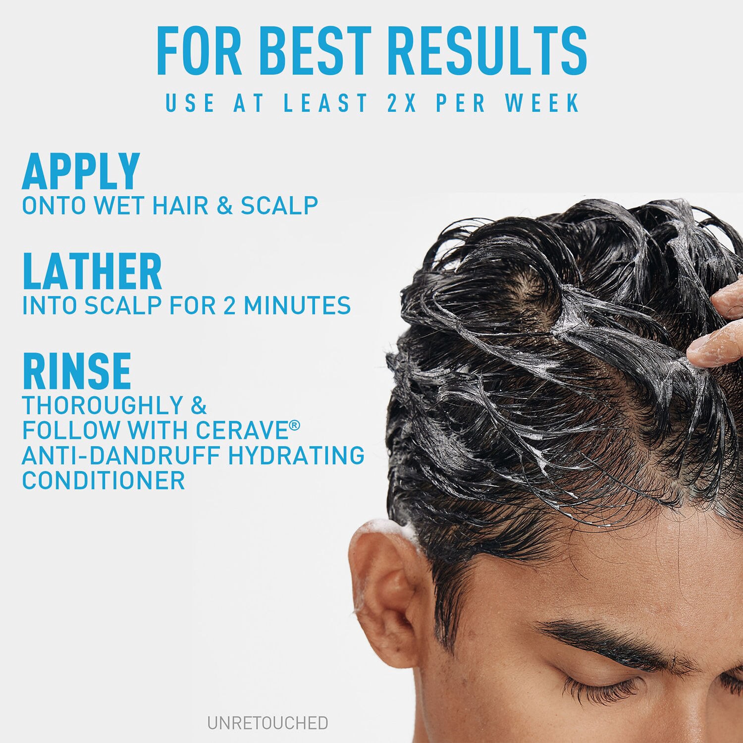 slide 11 of 13, Cerave Hair Anti Dand Shampoo 12 Oz, 12 oz