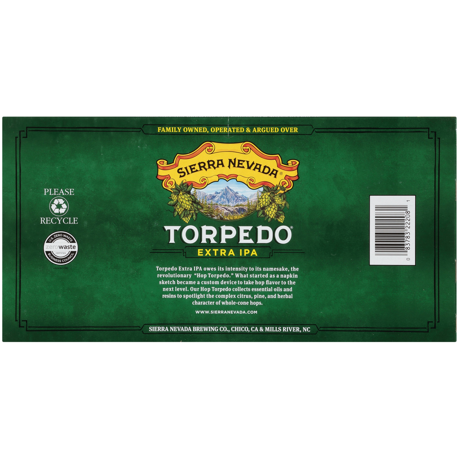 slide 6 of 6, Sierra Nevada Torpedo IPA 18 Pk 16 Oz Cans, 288 oz