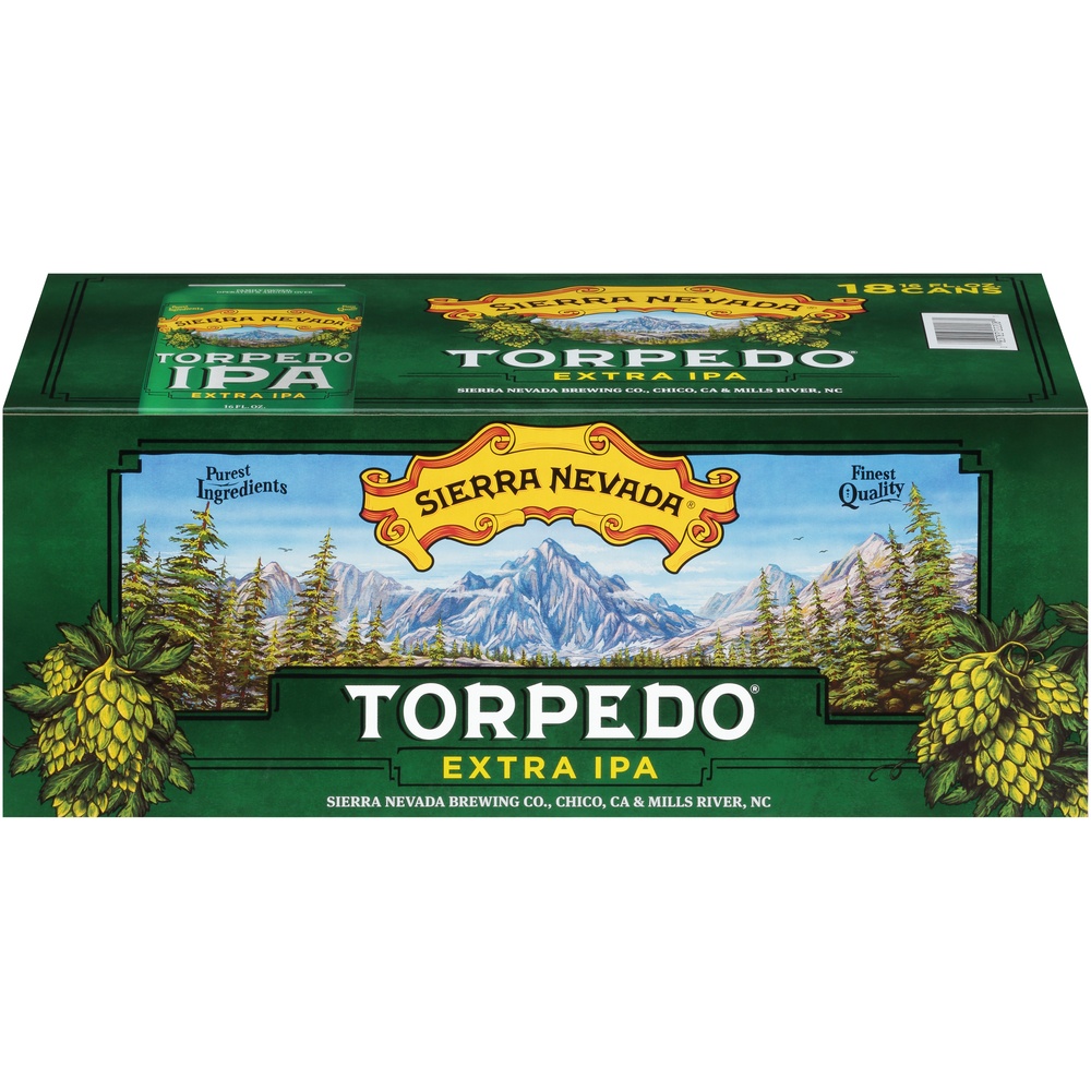 slide 1 of 6, Sierra Nevada Torpedo IPA 18 Pk 16 Oz Cans, 288 oz