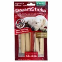 slide 1 of 1, DreamBone Vegetable & Chicken Chews, 6 ct