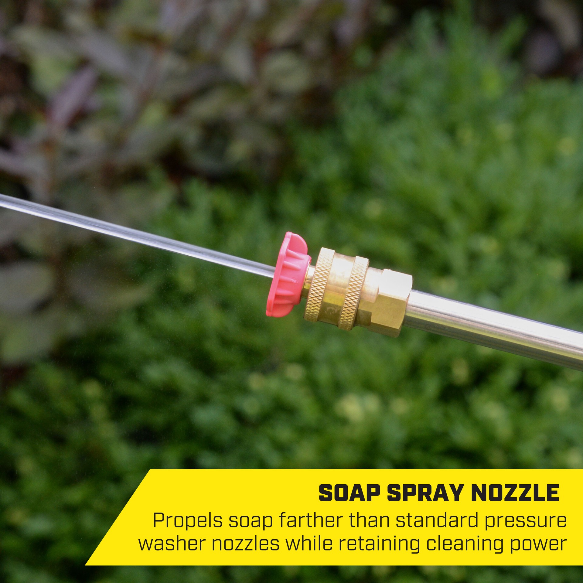 slide 3 of 6, SurfaceMaxx 4500-PSI 1/4-in Second story nozzle kit, 1 ct