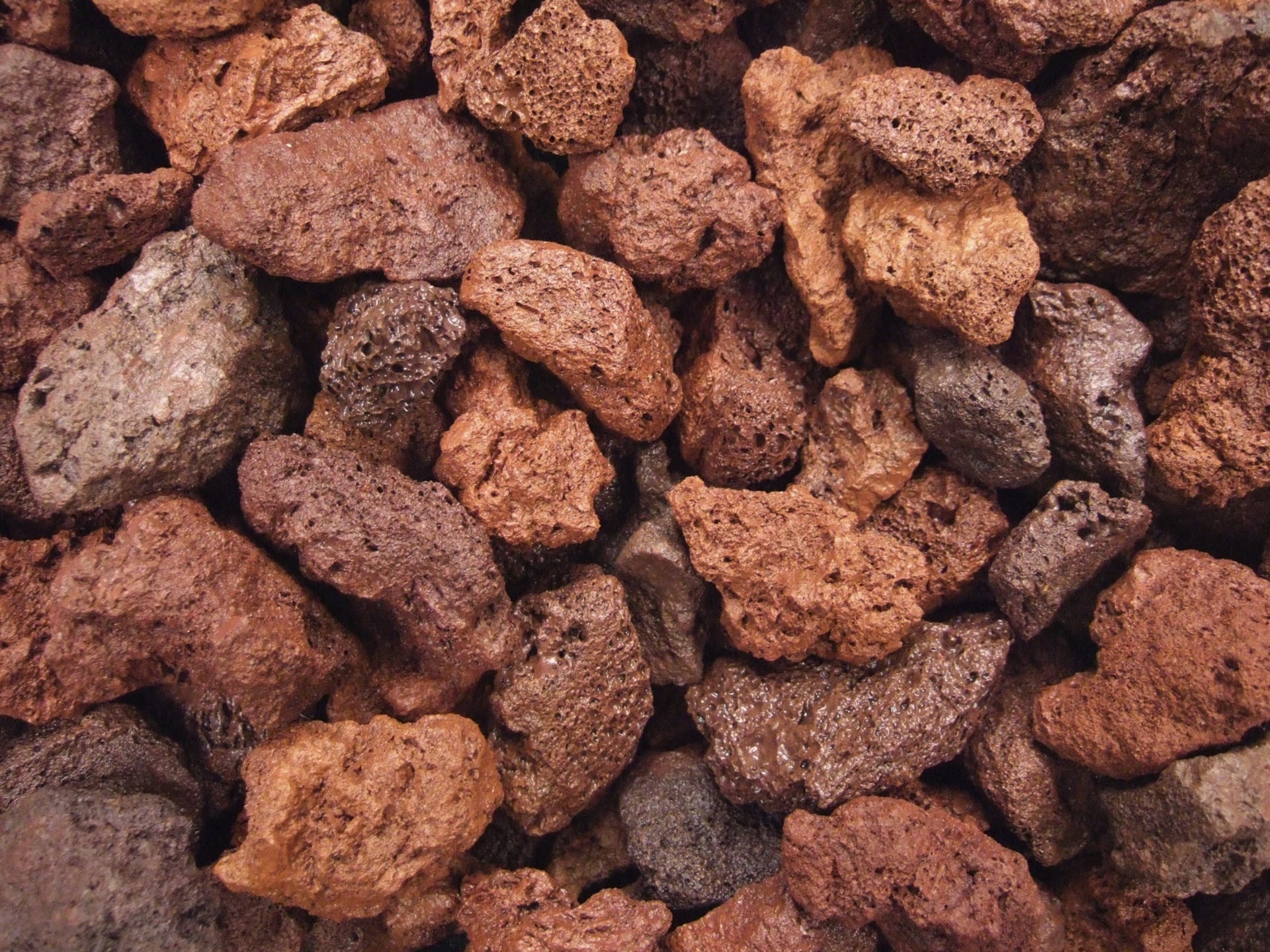 slide 2 of 5, Greensmix 0.5 cu ft Red Lava rock (0.5 - 3-in), 1 ct