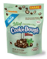 Mint Chocolate Chip Dog Bites