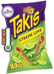 Takis Xtreme Lime Tortilla Chips 9.9 oz