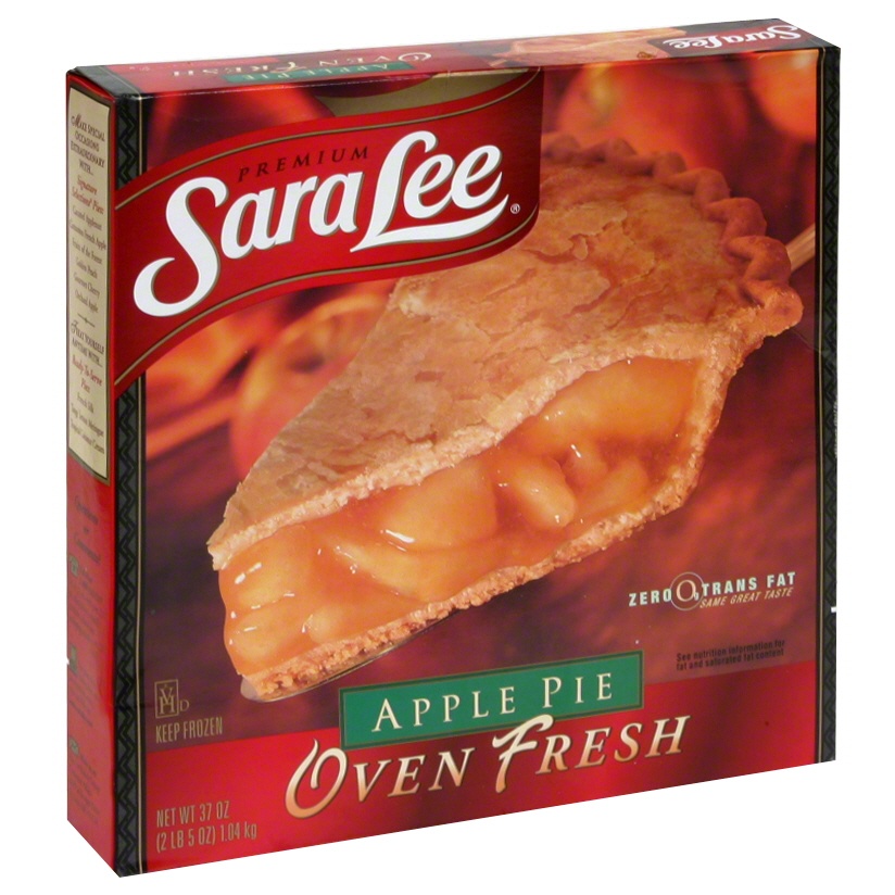 slide 1 of 1, Sara Lee Apple Pie, 4 oz