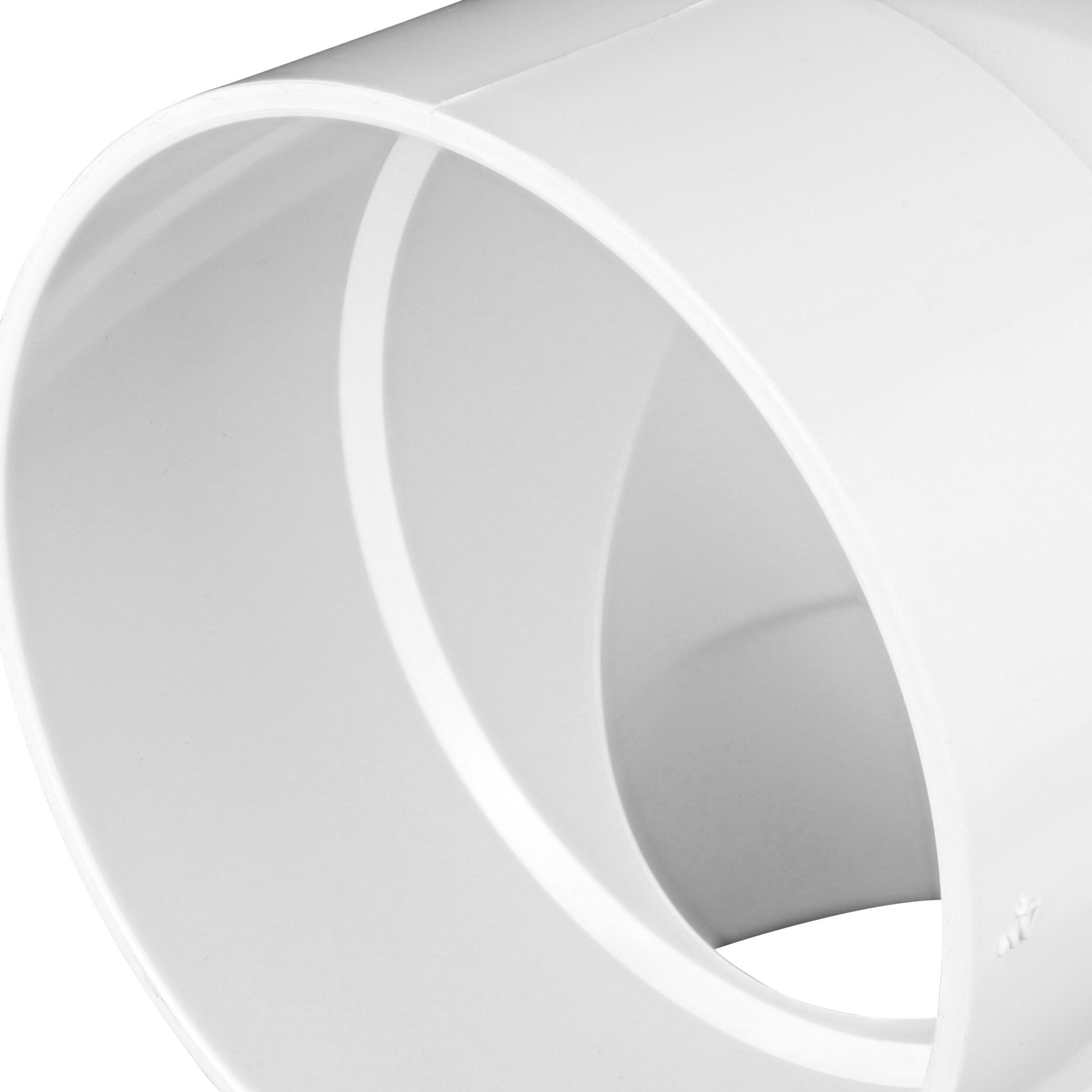 slide 6 of 6, NDS 4-in Hub X Hub PVC Sewer & Drain 90 Degree Elbow, 1 ct