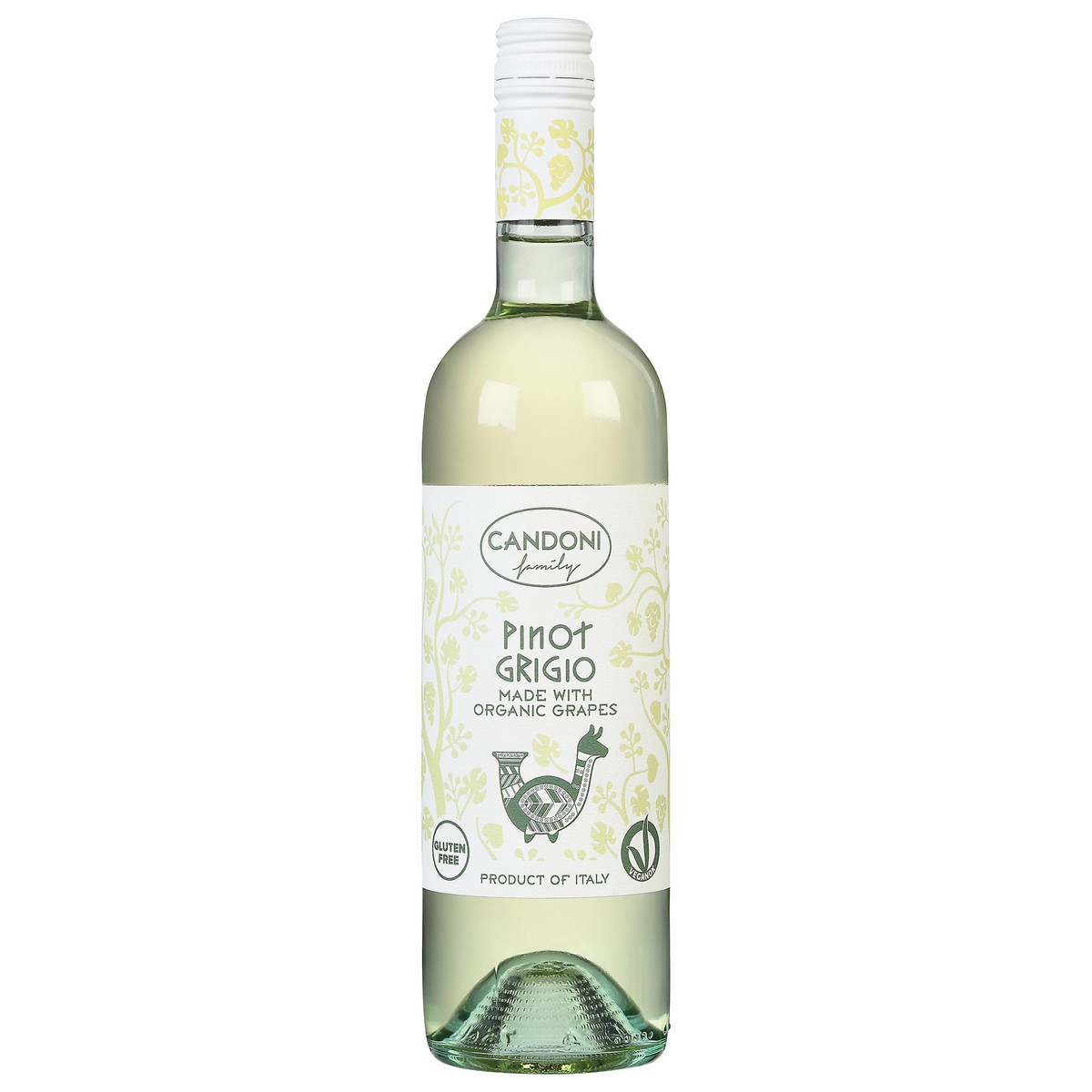 slide 1 of 9, Candoni Pinot Grigio, 750 ml