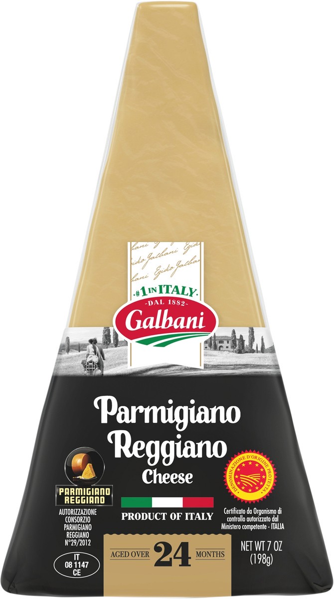 slide 11 of 12, Galbani Parmigiano Reggiano Wedge 24 Mos. 7 Oz., 7 oz
