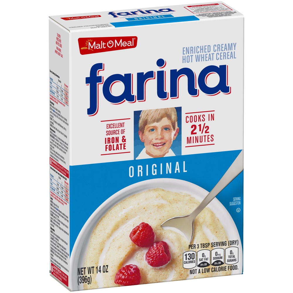 slide 2 of 8, Farina Original Hot Wheat Cereal, 14 oz
