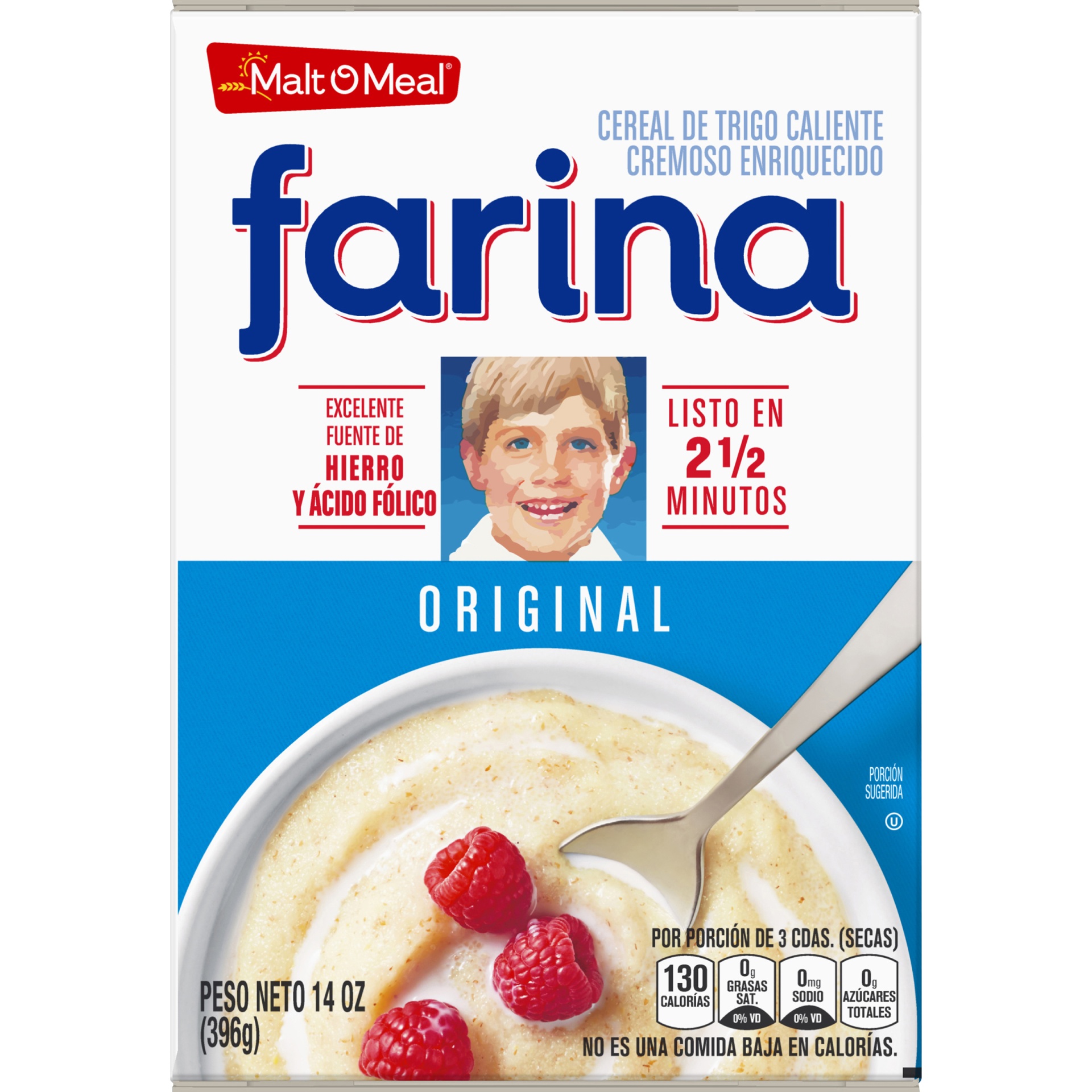 slide 6 of 8, Farina Original Hot Wheat Cereal, 14 oz
