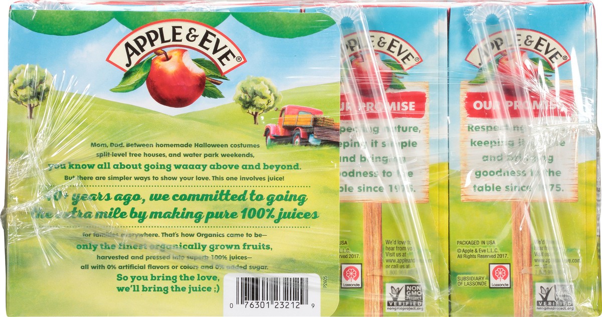 slide 5 of 11, Apple & Eve Organics Fruit Punch 100% Juice Juice Boxes - 8 ct; 6.75 fl oz, 8 ct; 6.75 fl oz