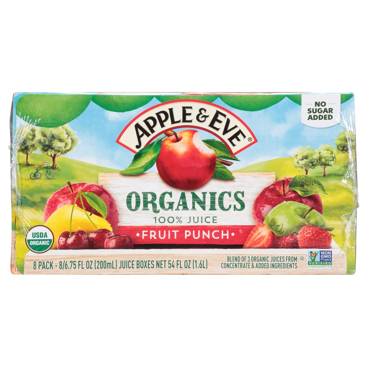 slide 9 of 11, Apple & Eve Organics Fruit Punch 100% Juice Juice Boxes - 8 ct; 6.75 fl oz, 8 ct; 6.75 fl oz