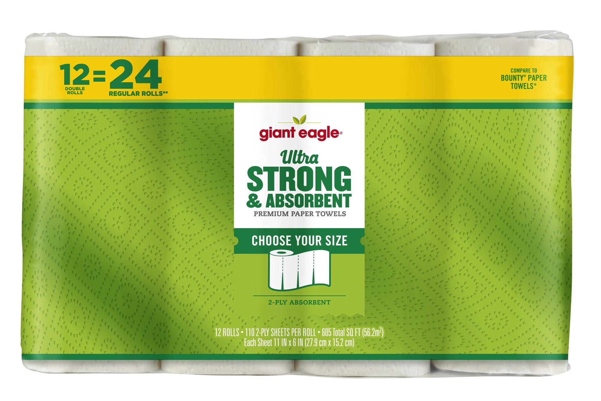 slide 1 of 1, Ge Ultra Paper Towel, 12 ct