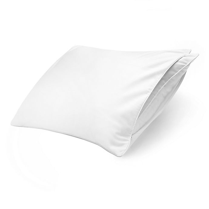 slide 1 of 2, Therapedic Wholistic Antimicrobial Standard/Queen Pillow Protector, 1 ct